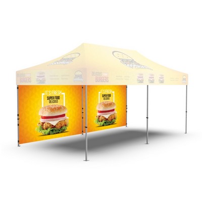 20'X7' Double Sided Dye Sublimated Canopy Back Walls