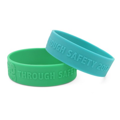 Custom Embossed Silicone Wristband