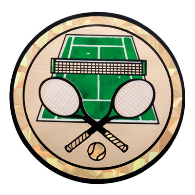 2" Tennis General Mylar Insert Disc