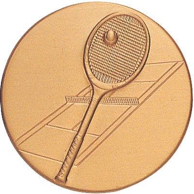 2" Tennis General Stamped Medallion Insert Disc