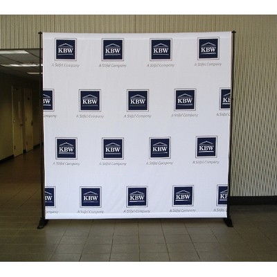 8' Frame Style Banner Backdrop Display