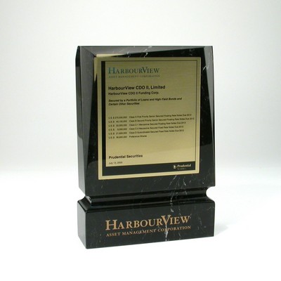 Rectangle Lucite® Embedment Award w/Bevels (4 1/2" x 6 1/2" x 1 1/2")