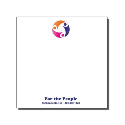 Full-Color Notepads - 50 Sheets (6" x 6")