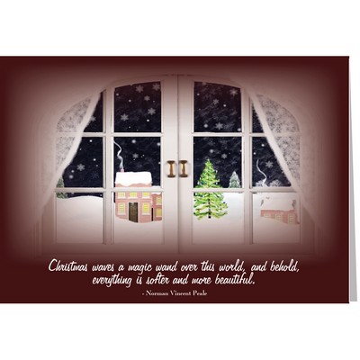 Bedroom Window Greeting Card