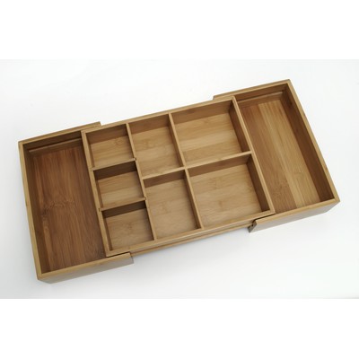 Bamboo Expandable Junk Organizer (Expands to 20")