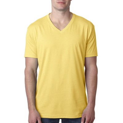 NEXT LEVEL APPAREL Men's CVC V-Neck T-Shirt