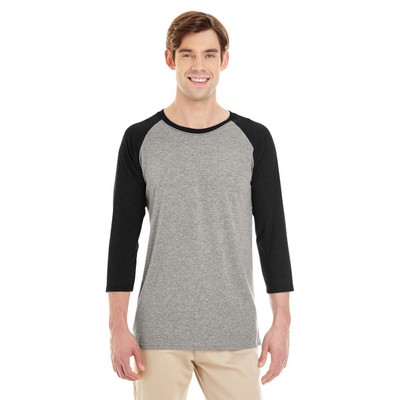 Jerzees Adult TRI-BLEND Baseball Raglan