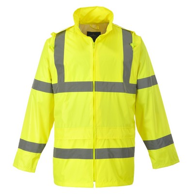 Hi Vis Rain Jacket, Class 3