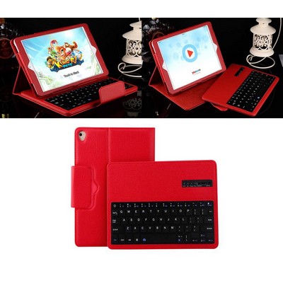 Kidder Bluetooth Keyboard Case (Red) for iPad