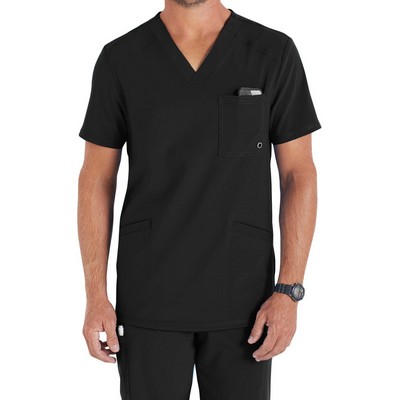 Cherokee Infinity Men's V-Neck Scrub Top