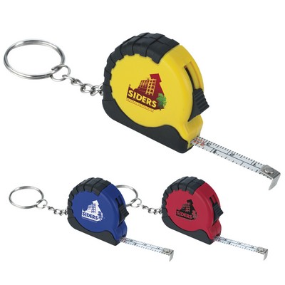 Mini Tape Measure Keychain