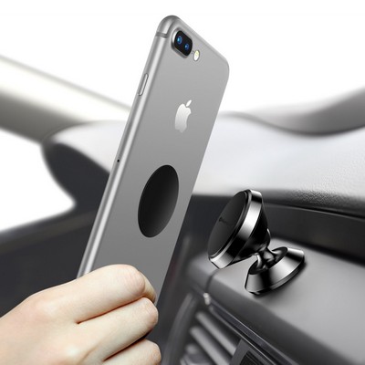 Black Car Dashboard Magnetic Phone Holder Mount