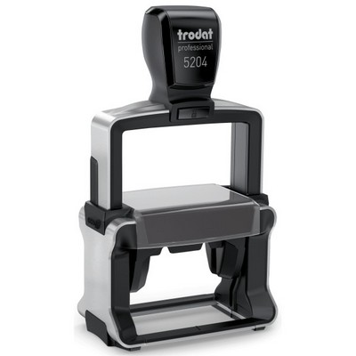 Heavy Duty Self Inking Stamp with Steel Core, 2 1/4 X 1" Imprint area