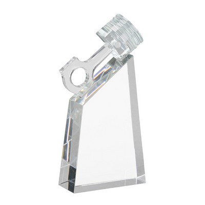 Motorsport Crystal Award, 10 1/4"H