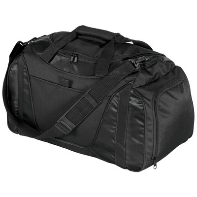 Port Authority® Small Two-Tone Duffel Bag