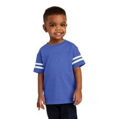 Rabbit Skins™ Toddler Football Fine Jersey Tee Shirt