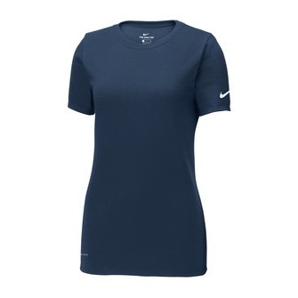 Nike Ladies' Dri-FIT Cotton/Poly Scoop Neck Tee