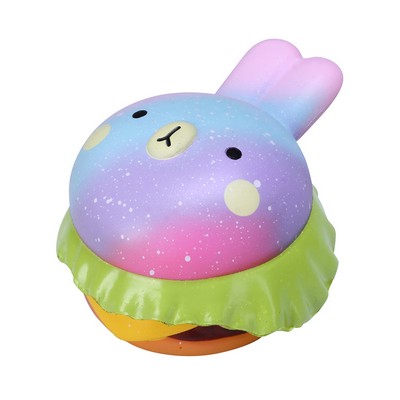 Slow Rising Scented Galaxy Rabbit Burger Squishy