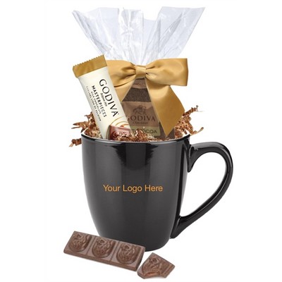 Thank You Godiva Chocolate & Cocoa Bistro Gift Mug