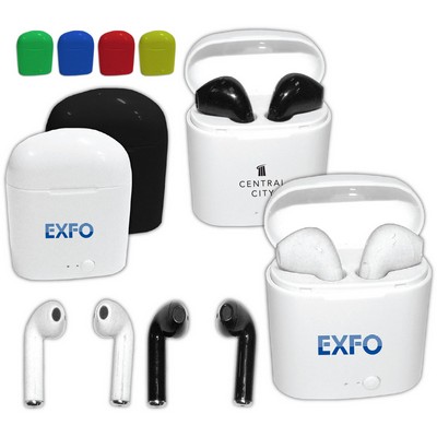 Wireless Earbuds w/Charging Case