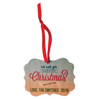 Benelux Matte Maple Sublimatable Ornament (4" x 2.75")