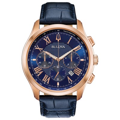 Bulova Watches Men's Wilton Strap from the Classic Collection