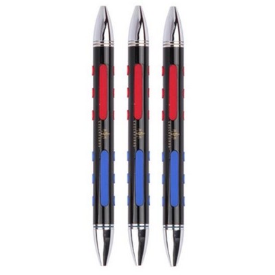 Metal Spot Double End Pen