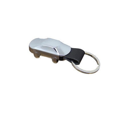 Car Shape Key Chain w/LED Light