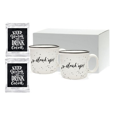 Set Camper Mug with Branded Cocoa Pack