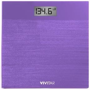 Vivitar® Purple Digital Glitter Bathroom Scale