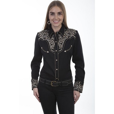 Legends Collection Embroidered Blouse