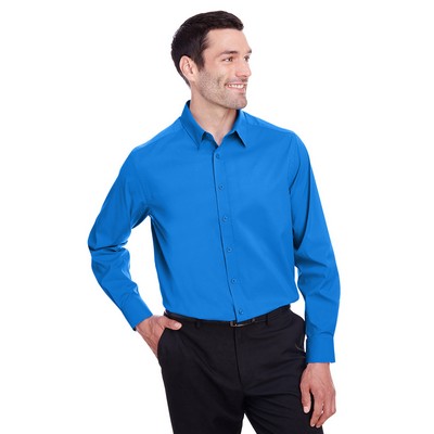 Devon and Jones CrownLux Performance® Men's Stretch Woven Shirt