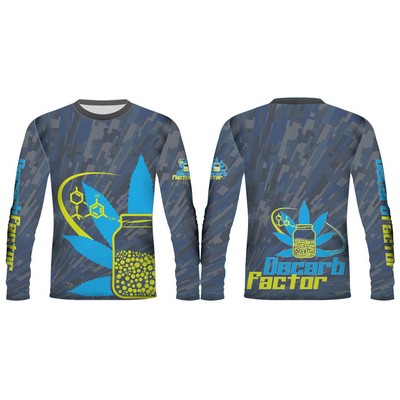 Full sublimated custom long sleeve Tee