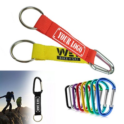 Carabiner Lanyard Keychain