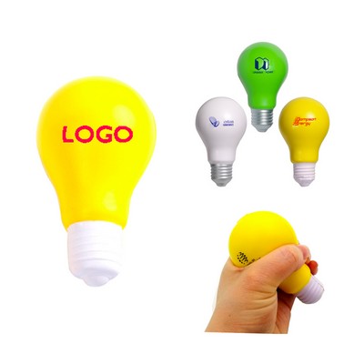 Light Bulb Shape Stress Reliever Ball