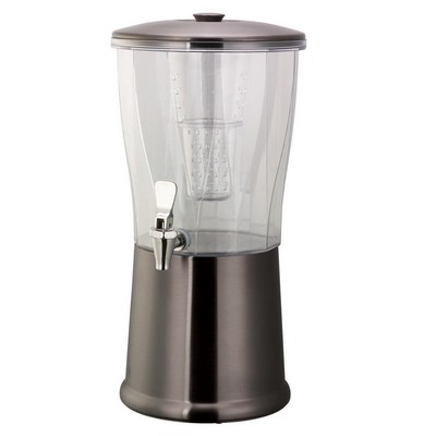 Elite Stainless Steel Cold Beverage Dispenser w/Metallic Finish (Dark Tungsten)