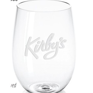 16 Oz. Rimless Tritan® Plastic Wine Tumbler