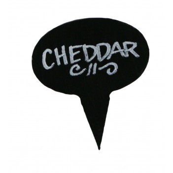 Coated Slate Cheese Marker (Set of 4)