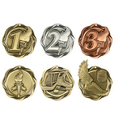 Stock Sport Medals - 3" Fusion Medal