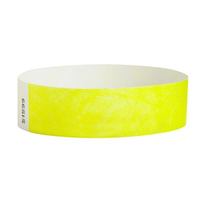 Tab Free Tyvek Printed Wristband (1"x10")