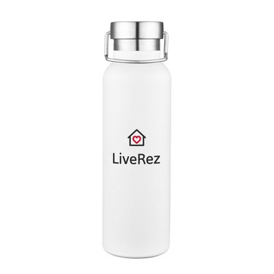 The Sainsbury S/S Vacuum Bottle - 20oz White