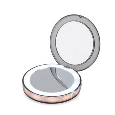 Mini USB Charging Led Folding Make UP Mirror