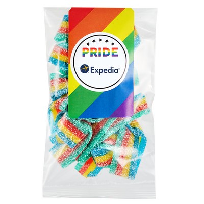 Pride Snack Pack - Rainbow Sour Belts Candy