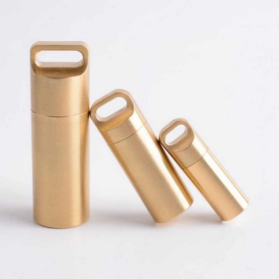 Brass Pill Capsules