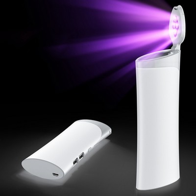 8000mAh UV Disinfection USB Lamp Power Bank