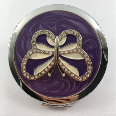 Butterfly Shape Compact Cosmetic Mirror Purse Mirror