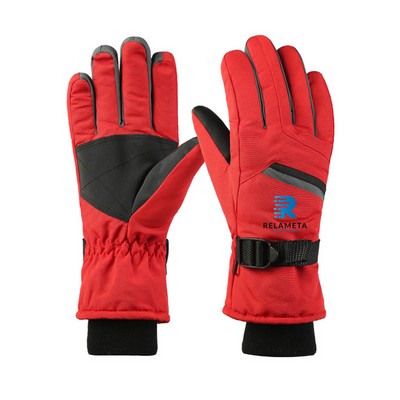 Winter Ski & Snow Gloves for Men Women