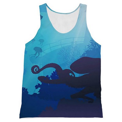 Custom Dye Sublimated Tank Top - USA MADE