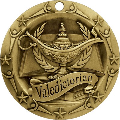 Stock World Class Sports & Academic Medals - Valedictorian