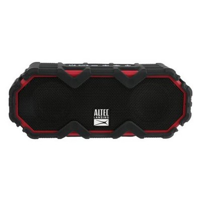 Altec Lansing® Mini LifeJacket Jolt Black/Red Speaker w/Lights